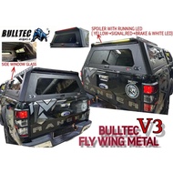FORD RANGER RAPTOR WILDTRAK T6 T7 T8 T9 / ISUZU DMAX / N/NAVARA   - BULLTEC FLY WING CANOPY VERSION 
