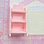 微縮 置物櫃 蛋糕櫃 hello kitty