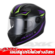 AXK หมวกกันน็อค หมวกกันน๊อกชาย กระจกสีกันแสงสะท้อน ขับขี่ปลอดภัยมากขึ้น ป้องกันแสงยูวีและแสงสะท้อน ห