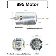 MKR 775 / 795 / 895 DC Motor 6000-12000 RPM High-speed DC Motors with Ball Bearing