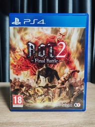 แผ่นเกมส์ PS4 A.O.T 2 (EN) Z3 Z2 2 n d hand product หรือแบบ Final Battle ของภาค 3 หายาก ps4/ps