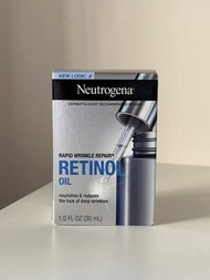 現貨 Neutrogena Rapid Wrinkle Repair Retinol Oil 30ml 露得清 維A醇 快速修復抗皺視黃醇面部精華油