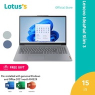Lenovo 15.6" IdeaPad Slim [3-GJMJ Blue / 3-GLMJ Grey] (R5-7520U, 16GB, 512GB, Windows 11, Home & Stu