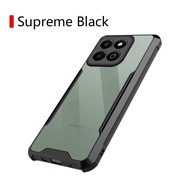 เพื่อเป็นเกียรติแก่ X7c 4G กล่องกันกระแทกเกราะอะคริลิคใสเคสโทรศัพท์สำหรับ Honor X7c /Honor 200 Smart