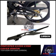 PROTAPER Y15 Y15ZR / Y16 Y16ZR CHAIN COVER CHAIN CASE COVER RANTAI (CARBON)
