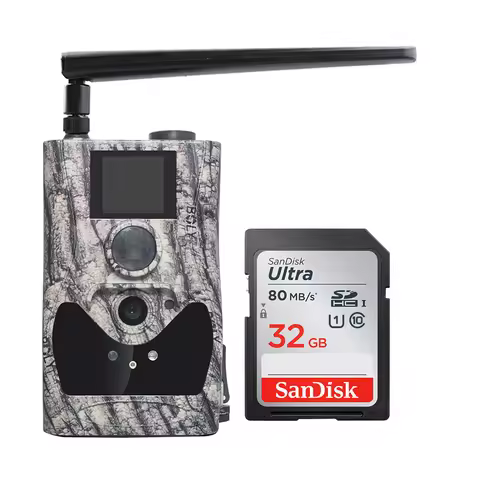 Boly 32G BG584 4G Wireless Hunting Cameras Cloud Service Support 24MP Invisible Night Vision 90ft So