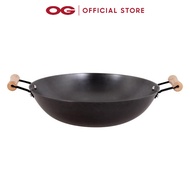 La Gourmet 32cm Nitriding Cast Iron Wok