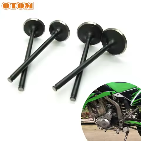 OTOM Motorcycle Parts Intake & Exhaust Valve Stem Kit For SUZUKI Djebel DR250 DR-Z 250 BX250 NINJA 2