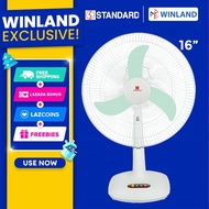 Standard Appliances by Winland 16 inches Desk Fan / Electric Fan SDX-16Q1