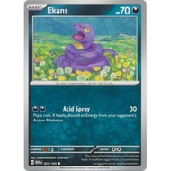 Pokemon Ekans Card - 023/165 - Common