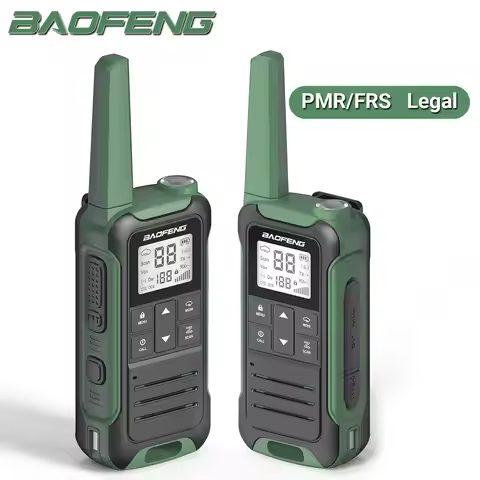 2pcs Baofeng F22 PMR446 FRS Mini Communication Radio Profesional Walkie Talkies Two Way Radio Transc
