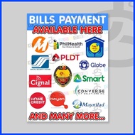 ۩ ╭ 🅸 Bills Payment Business Tarpaulin