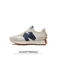 New Balance 327 Beige Navy Shoes