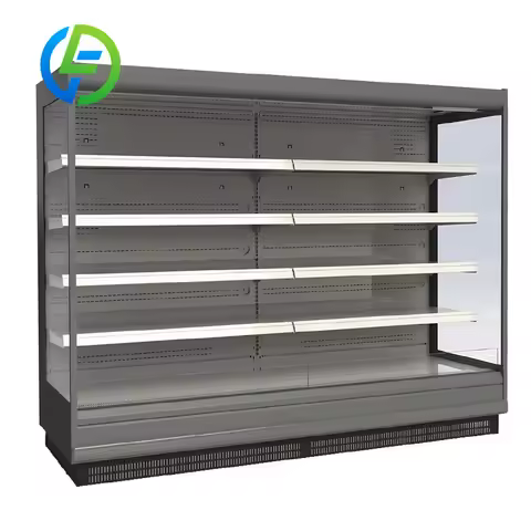 FL Customized Refrigerated Display Cases Commercial Display Refrigerator Glass Door Chiller Beer Fri