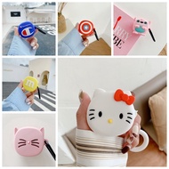 For Baseus Encok WM01 Cute Cartoon Earphone Case For Baseus WM01 soft Silicone Protective Case