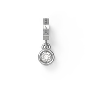 จี้ชาร์มพลอยแท้ เดือนเกิดเมษายน Lab Grown Diamond (Gemstones)