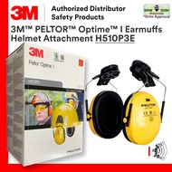 3M H510P3E Peltor Optime | Earmuff / DOSH SIRIM Approved H6P3E Replacement SNR 26dB / Short Brim Hel