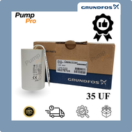 CAPACITOR ปั้มน้ำ GRUNDFOS ขนาด 35uf  แรงดัน 400V แบบสายเสียบ ใช้งานได้ดี ทนทาน  สำหรับมอเตอร์อย่างด
