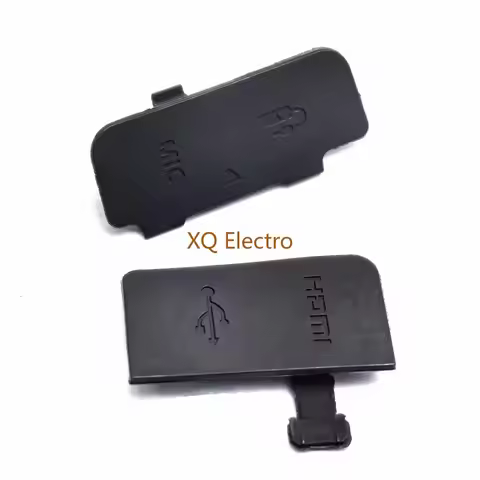 NEW Black USB rubber HDMI-compatible DC IN/VIDEO OUT Rubber Door Cover For Canon EOS 200D / Rebel SL