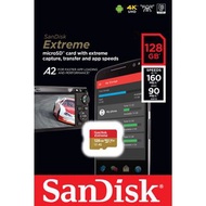 Sandisk Extreme MICROSD 128gb Card MICROSDXC memory card 128GB 記憶卡 手機 手提電話 相機 mobile Camera適用 香港行貨