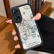 Casing hp OPPO A98 5G OPPO F23 5G OPPO A1 5G Case HP Casing Anime pattern under umbrella Kesing Mirr