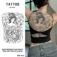 XYY15【ZERO Tattoo】48cm*34cm;17*24cm;tattoo sticker waterproof long lasting fake tattoos temporary ta