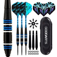 GOODARTS 23g Painted Electroplated Dart Needle Set Dart Box
