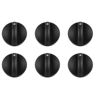 6X Car Air Condition A/C Panel Control Switch Knob Black for Toyota Hilux Vigo 2004-2011 55905-0K011