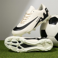 Men Training Breathable Football Boots Outdoor Sport Soccer Shoes Adult Kids Tf/fg Cleats Grass Drop