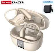 หูฟังนักแปล Lenovo ERAZER XT66PRO หูฟังแปลภาษา AI หูฟังไร้สาย บลูทูธ 5.4 หูฟังเปิด AI จอแสดงผล LED แ
