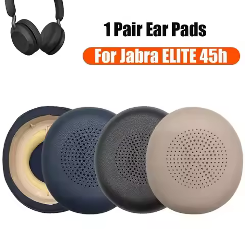 Earpads Compatible Evolve2 65 (65MS 65UC USB) Evolve2 40 (40UC 40MS USB) Elite 45H Memory foam Cushi