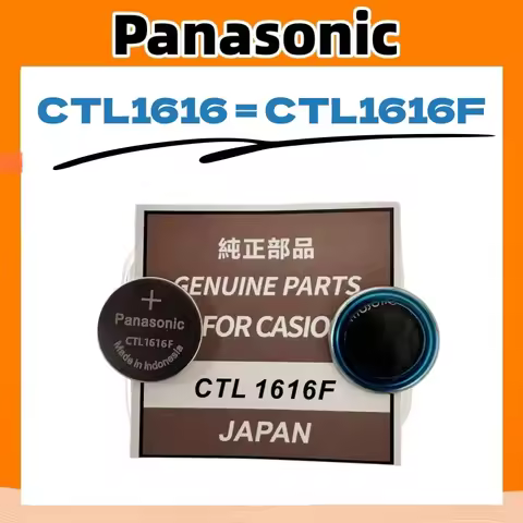 New Original Panasonic CTL1616 CTL1616F rechargeable battery For Casio Solar