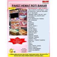 PAKET HEMAT FRANCHISE MAKANAN ROTI BAKAR TOAST BREAD ANEKA RASA TOPING