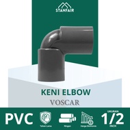 Voscar Keni Elbow 1/2" Knee Elbow 1/2" Pvc Elbow/ 1 2 Inch Voscar