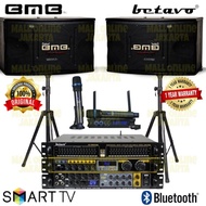 Paket karaoke bmb 10 inch power ampli betavo zx8800 gen 2 sound system rumah