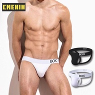 [CMENIN Official Store] ORLVS 1Pcs Cotton Comfortable Men Underwear Thong Men Jockstraps High Quality Underpants Mens Thongs G strings Freegun OR6603
