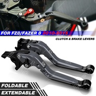 For YAMAHA FZ8/FAZER 8/FZ8-N/FZ8-S 2010-2015 Clutch Lever Brake Lever Foldable Adjustable Handle Lev