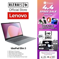 Lenovo IdeaPad Slim 3 Laptop — AMD Ryzen 5 7520U - 16GB RAM - 512GB SSD - 14" FHD Display