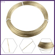 【BET】22m 0.8mm Car Windscreen Glass Cutting Cut Out  for Braided Removal Wire Gold Roll[my]