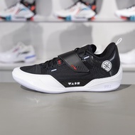 Li Ning Wade 808 4 ULTRA Scoring King ข้อต่ำรองเท้าบุรุษ WOW2024รองเท้าบาสเกตบอลกลางแจ้งผู้ชายใหม่