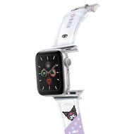 SANRIO-Apple Watch PVC錶帶-波點系列-KUROMI