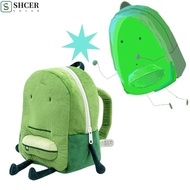 SHCER ONE Liam Plush Backpack, HfjONE Character Anime Liam Mini Knapsack Bags, Kawaii Green Fashion 