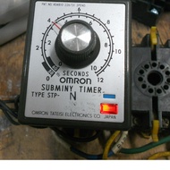 OMRON SUBMINY TIMER STP-N 5S 180S 30M STP-NM (D1/H3)