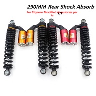 1 pair Spring Rear Shock Absorber 290MM With Decorative Airbag Rear Damping For Citycoco Modified Ac