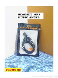 Handsfree Headset Music Angel / Earphone Henset MP3 jbl Murah / Handsfree Superbass