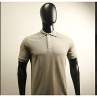 COLLEZIONE C2 Regular FIT 23MT1K045 PLATINUM Pique Polo Shirt Wear Men Key logo Filipino Made.