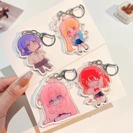 Anime Bocchi The Rock Gotou Hitori Ijichi Nijika Yamada Ryo Kita Ikuyo Pendant Acrylic Keychain Keyr