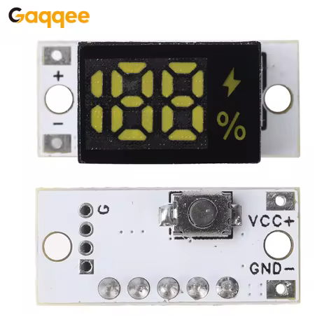 New Battery Indicator Module 1S 2S 3S 4S Series Battery Gauge Lithium Battery Percentage Display Pre