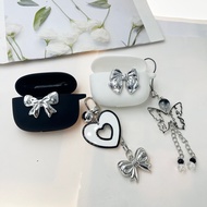 fashion Cover For EarFun Air 2NC /Air Mini 2 /Clip Case with keychian Silicone earphones case For Ea