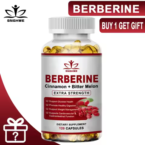 Berberine Ceylon Cinnamon Bitter Gourd - a supplement that promotes liver function and intestinal he
